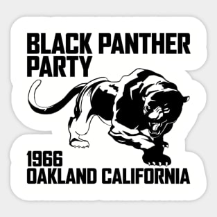 Black Panther Party, Oakland CA 1966, Civil Rights, Black Lives Matter Sticker
